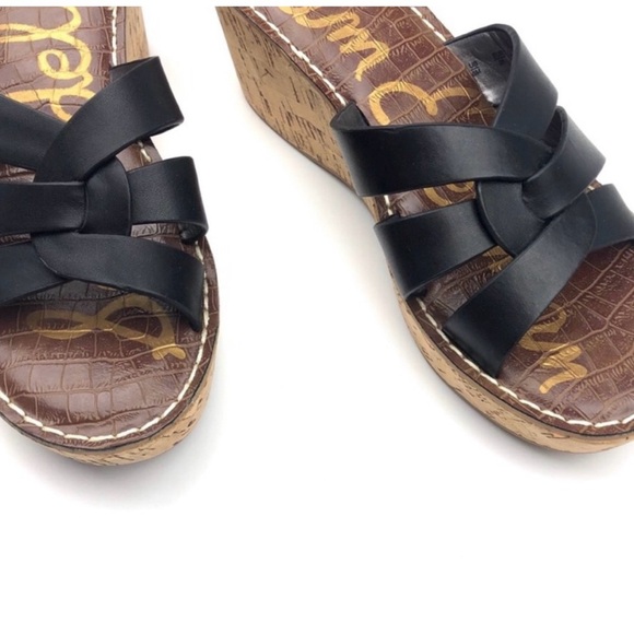 🪴HP! Sam Edelman Regis Cork Sandal Sz 8 - Picture 4 of 7